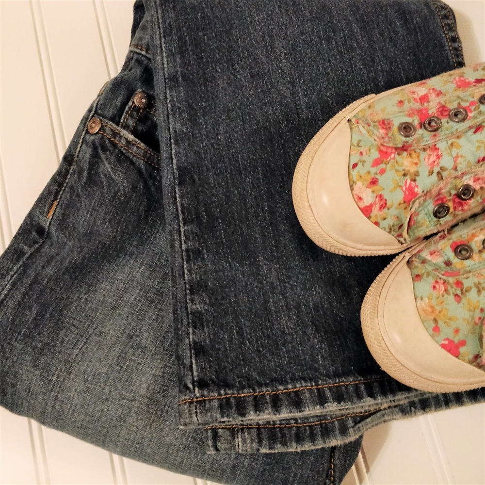 Banana Republic contoured boot cut jeans